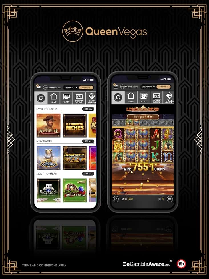 Casino Queen Vegas app picture