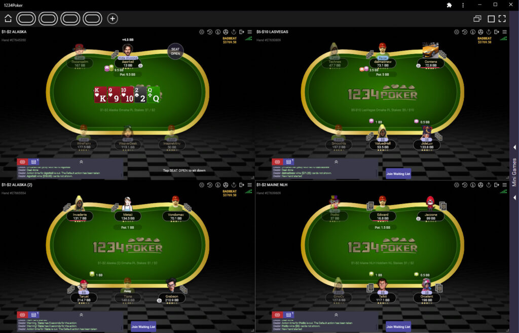 1234 poker room pic